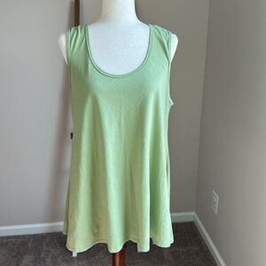 LuLaRoe Casual Sleeveless Tunic Top with Side Slits Size Large in GUC